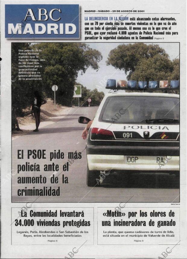 ABC MADRID 25-08-2001 página 81