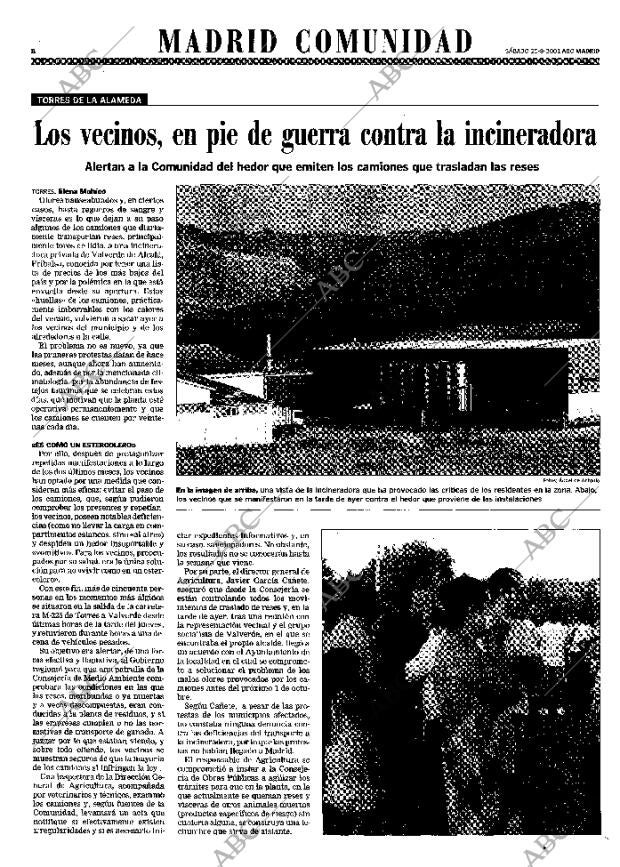 ABC MADRID 25-08-2001 página 88
