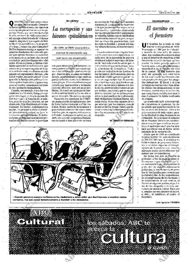 ABC SEVILLA 25-08-2001 página 12