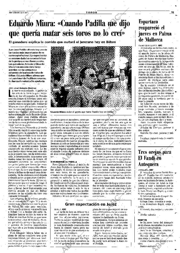 ABC SEVILLA 25-08-2001 página 59