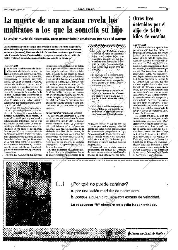 ABC MADRID 26-08-2001 página 31