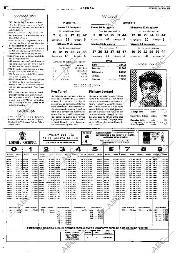 ABC MADRID 26-08-2001 página 52