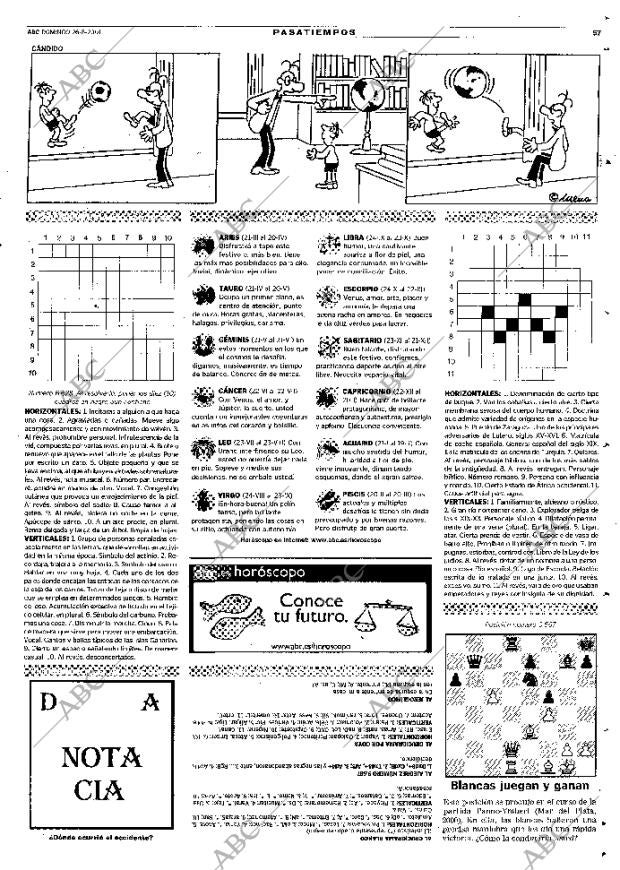 ABC MADRID 26-08-2001 página 57