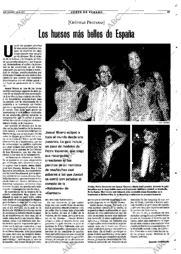 ABC MADRID 26-08-2001 página 67