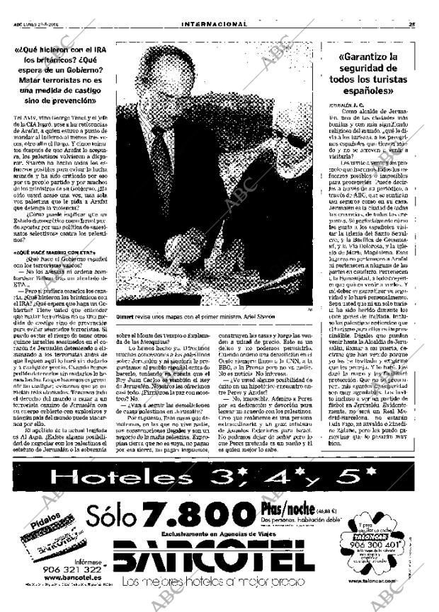 ABC MADRID 27-08-2001 página 25