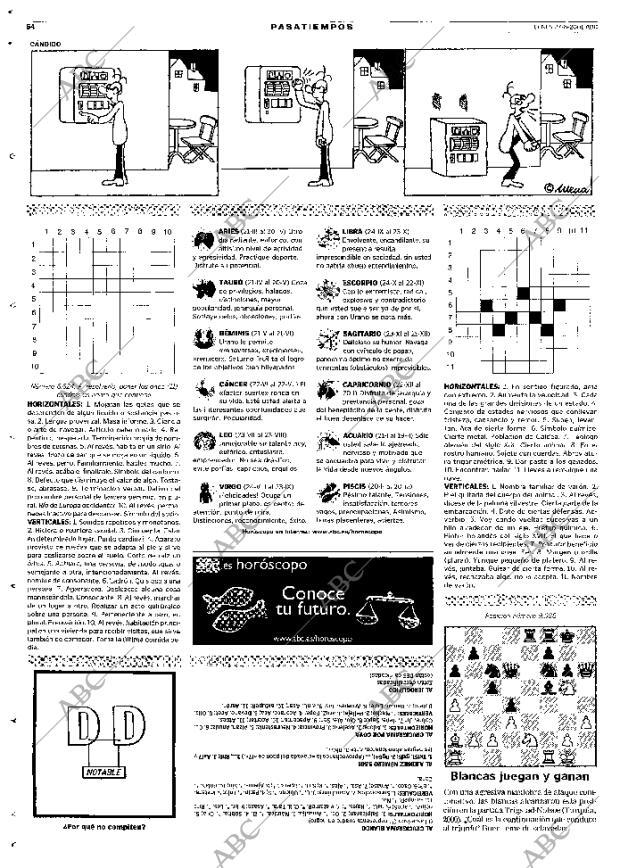 ABC MADRID 27-08-2001 página 64