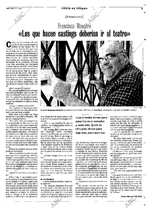 ABC MADRID 27-08-2001 página 75