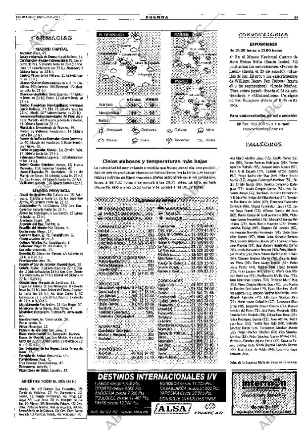 ABC MADRID 27-08-2001 página 97