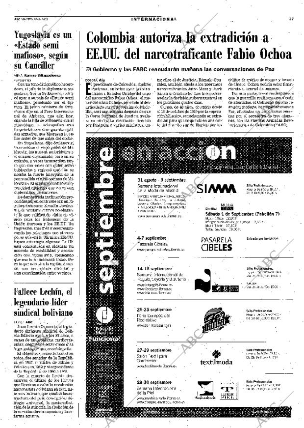 ABC SEVILLA 28-08-2001 página 27