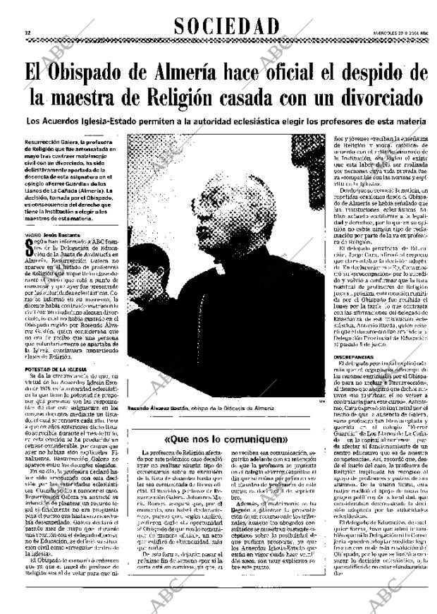 ABC MADRID 29-08-2001 página 32