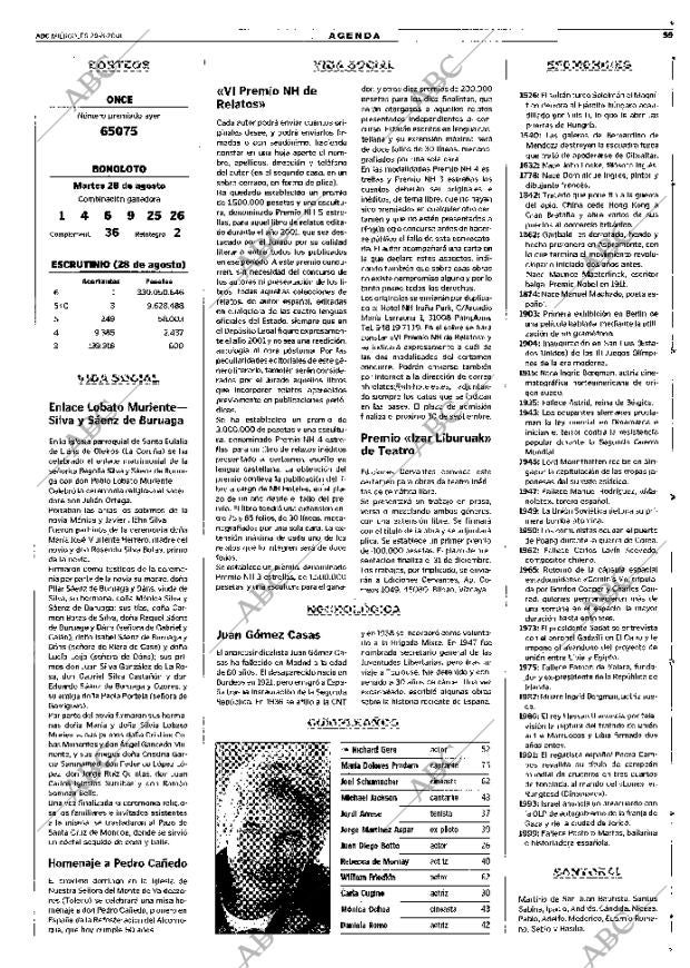 ABC MADRID 29-08-2001 página 59