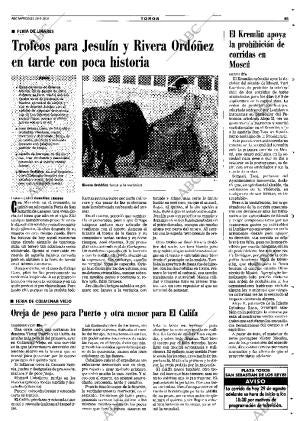 ABC MADRID 29-08-2001 página 65