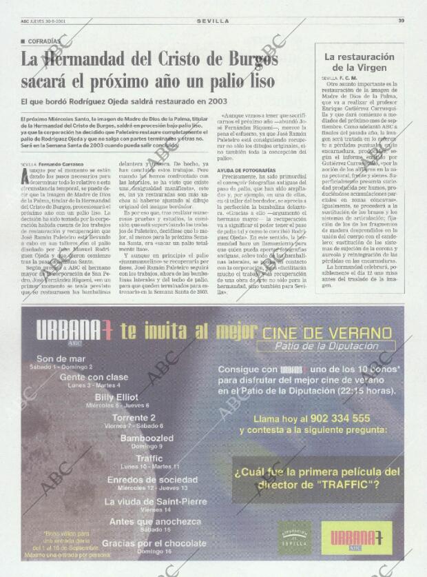 ABC SEVILLA 30-08-2001 página 39