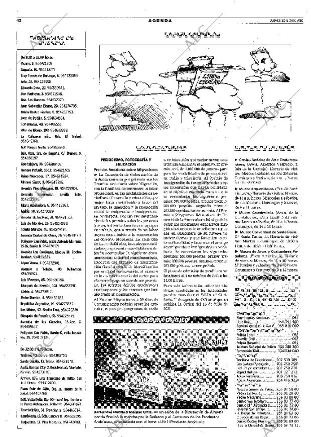 ABC SEVILLA 30-08-2001 página 42