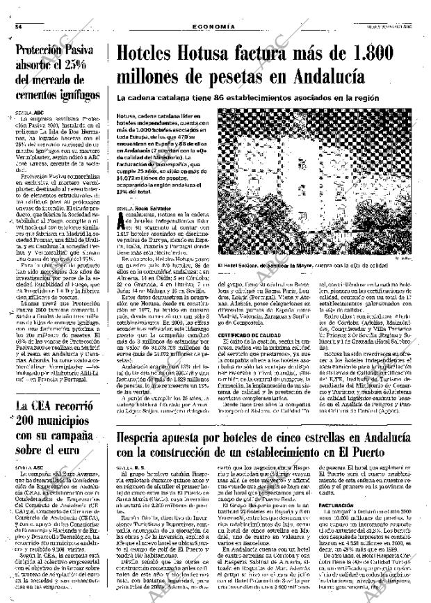 ABC SEVILLA 30-08-2001 página 54