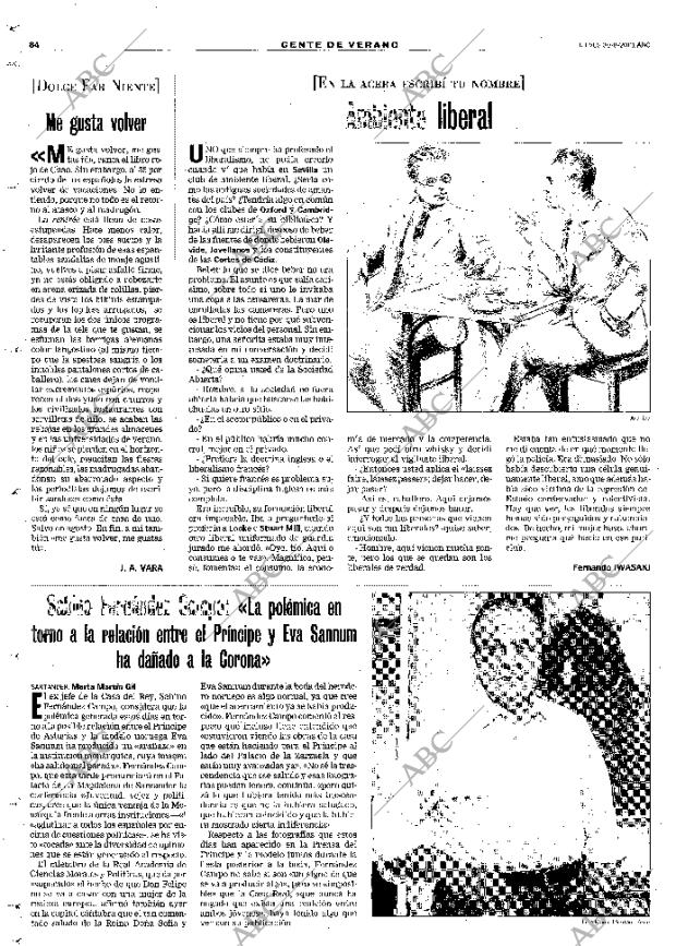 ABC SEVILLA 30-08-2001 página 84