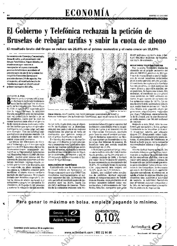 ABC MADRID 04-09-2001 página 44