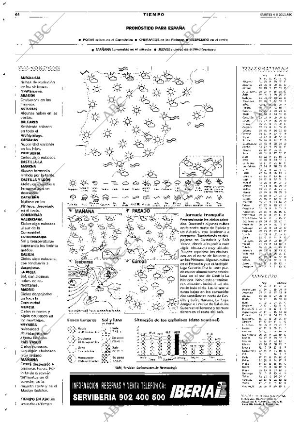 ABC MADRID 04-09-2001 página 64