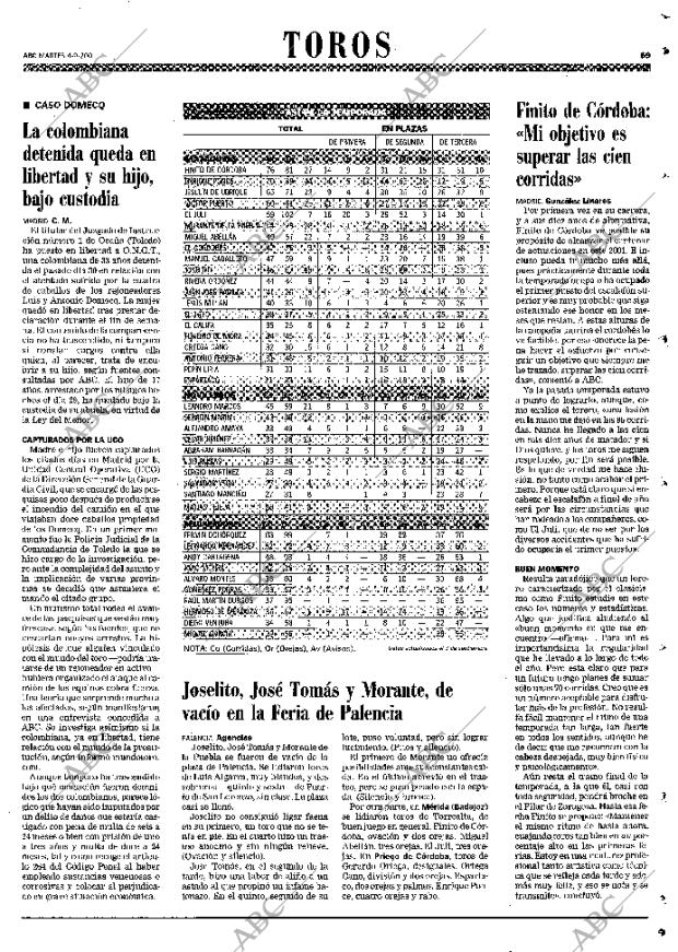 ABC MADRID 04-09-2001 página 69