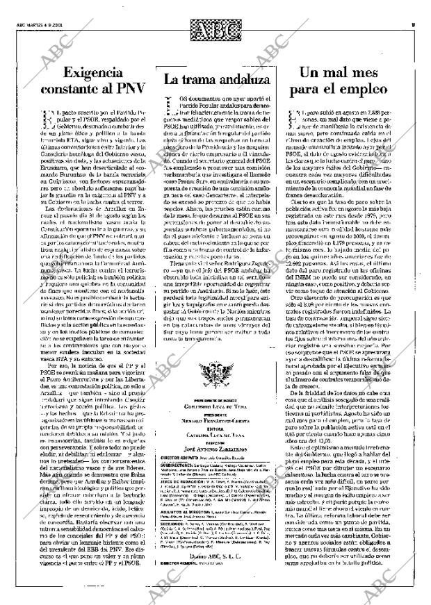 ABC MADRID 04-09-2001 página 9