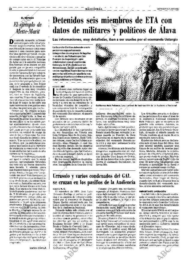ABC MADRID 05-09-2001 página 24