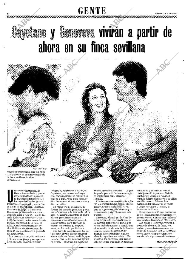 ABC MADRID 05-09-2001 página 72
