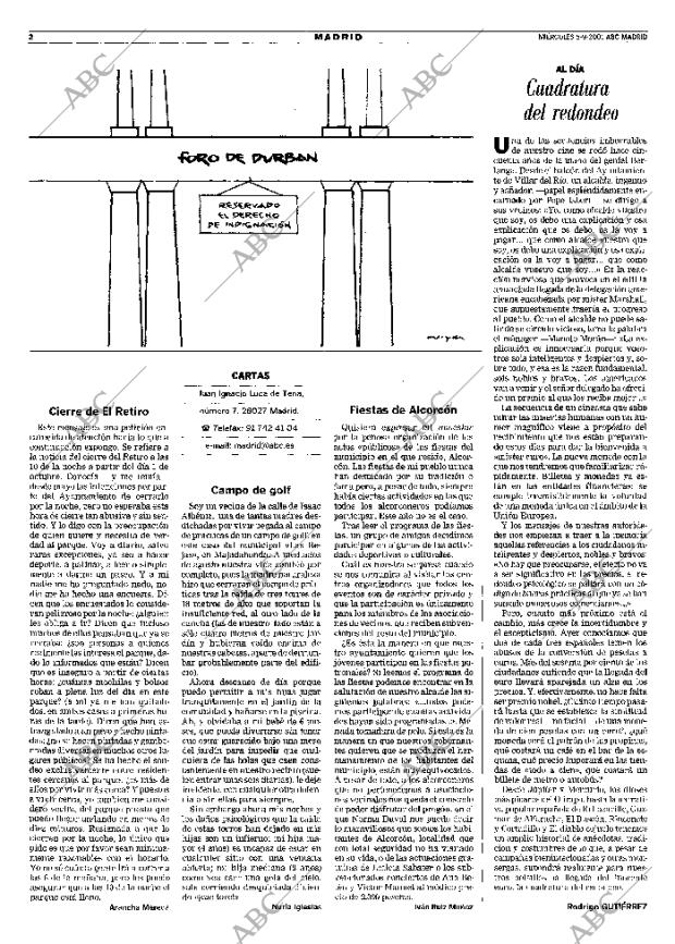 ABC MADRID 05-09-2001 página 86