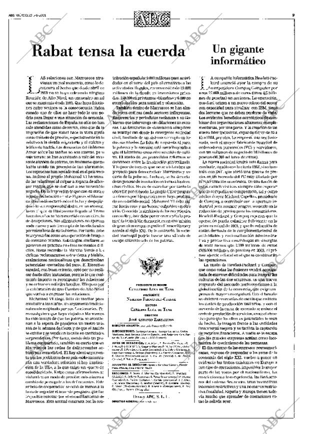ABC MADRID 05-09-2001 página 9