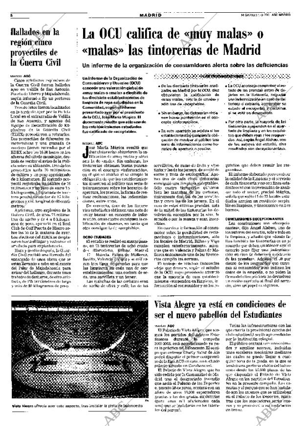 ABC MADRID 05-09-2001 página 92