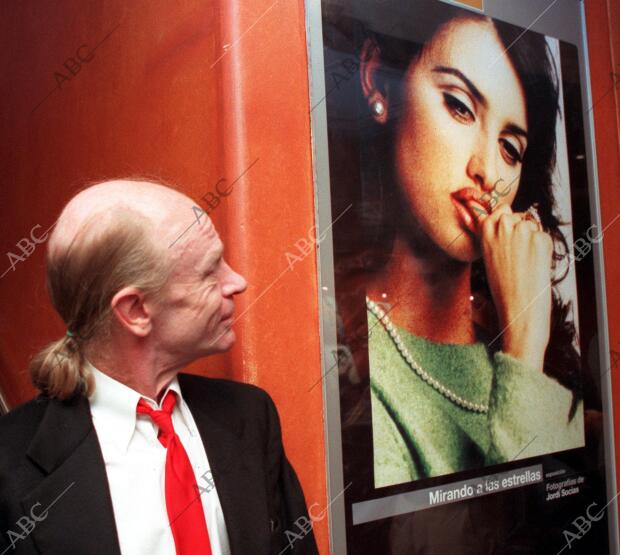 Leon Vitali, asistente de Stanley Kubrick, en la Presentacion de sus Peliculas...
