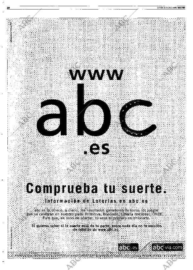 ABC MADRID 10-09-2001 página 104