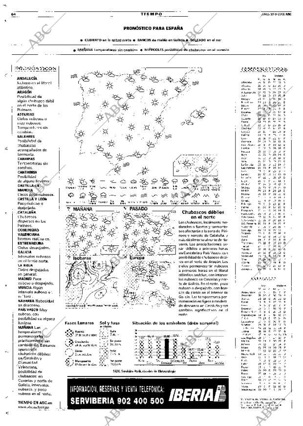 ABC MADRID 10-09-2001 página 64