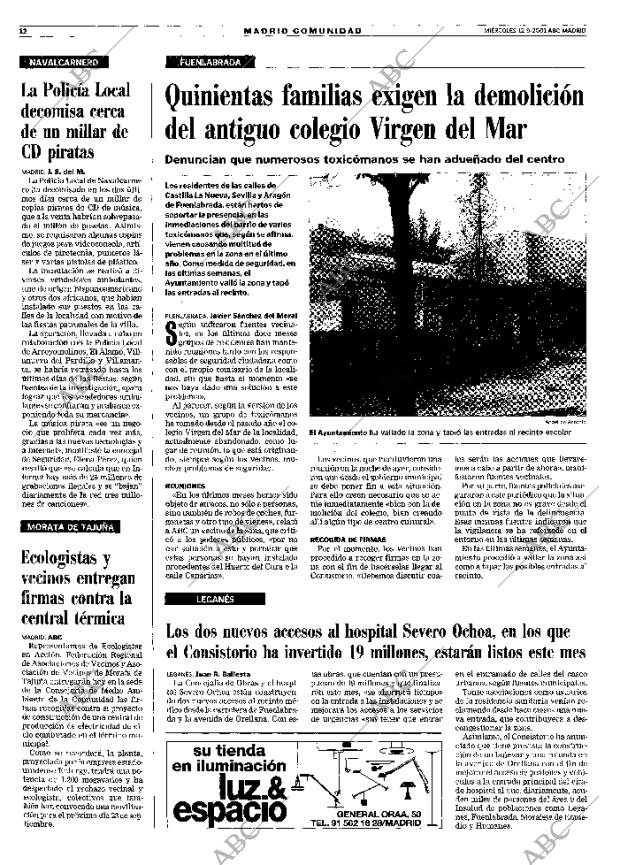 ABC MADRID 12-09-2001 página 104