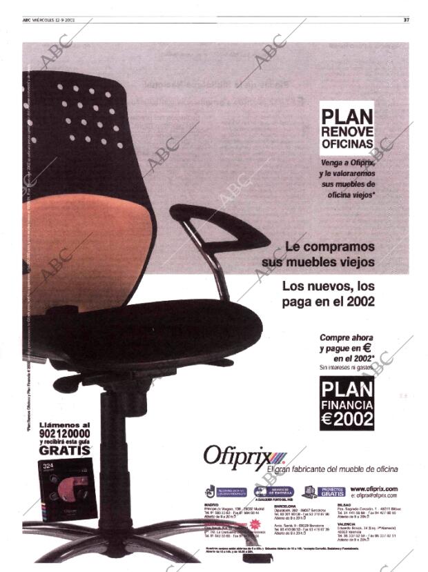 ABC MADRID 12-09-2001 página 37