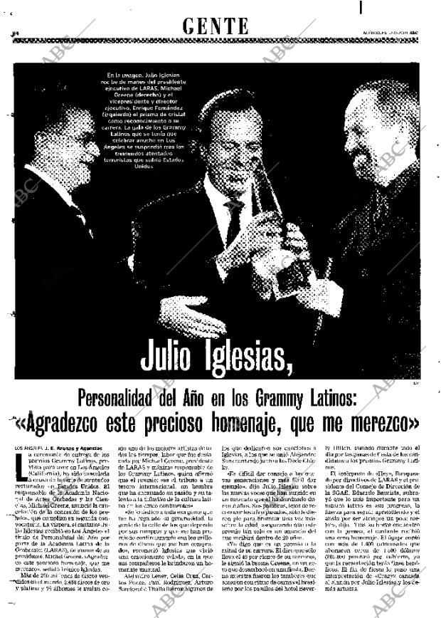 ABC MADRID 12-09-2001 página 84
