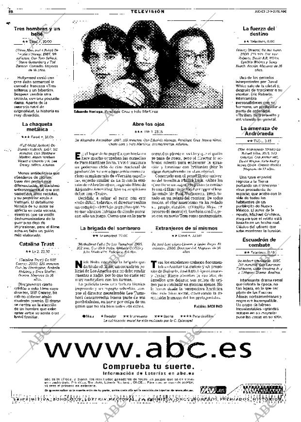 ABC MADRID 13-09-2001 página 88