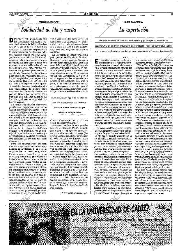 ABC SEVILLA 13-09-2001 página 13