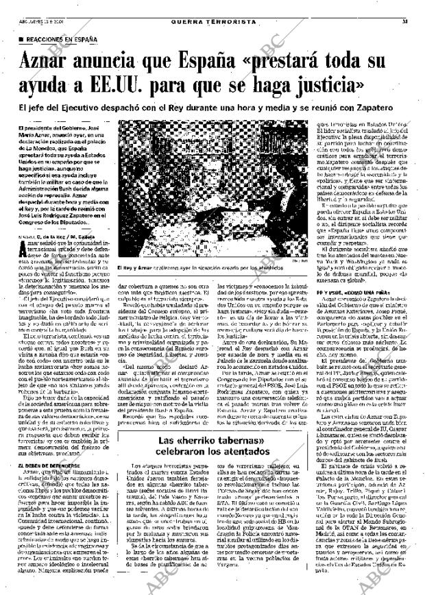 ABC SEVILLA 13-09-2001 página 31