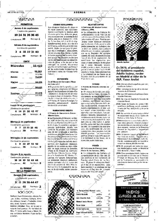 ABC SEVILLA 13-09-2001 página 55