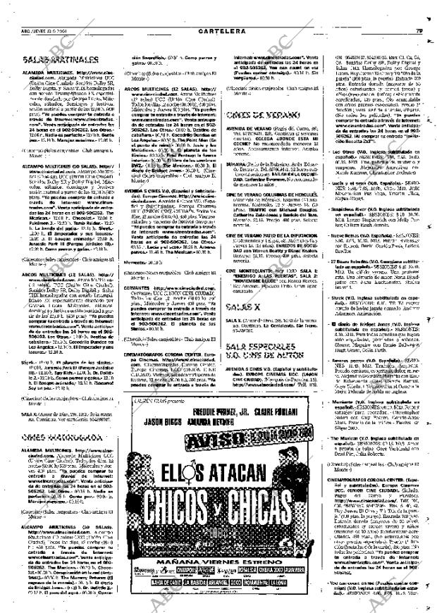 ABC SEVILLA 13-09-2001 página 79