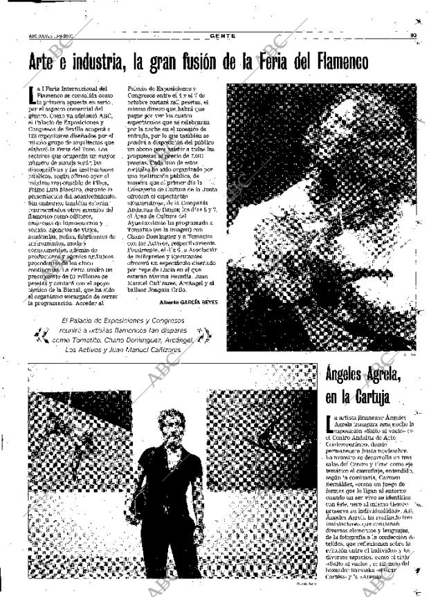 ABC SEVILLA 13-09-2001 página 93