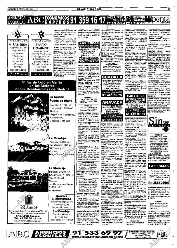 ABC MADRID 15-09-2001 página 111