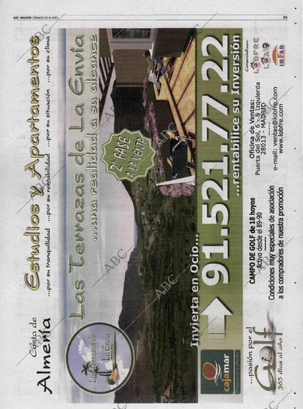 ABC MADRID 15-09-2001 página 113