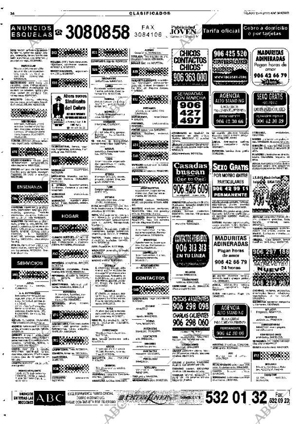 ABC MADRID 15-09-2001 página 118