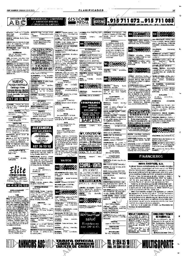 ABC MADRID 15-09-2001 página 121