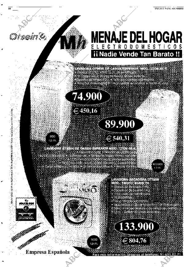 ABC MADRID 15-09-2001 página 122