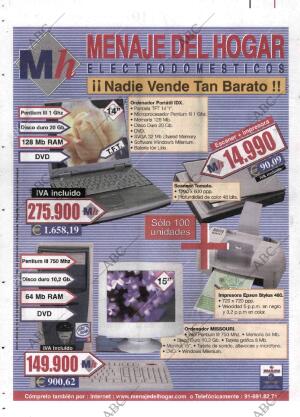 ABC MADRID 15-09-2001 página 124