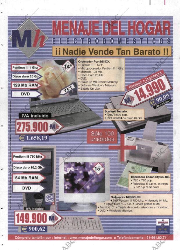 ABC MADRID 15-09-2001 página 124