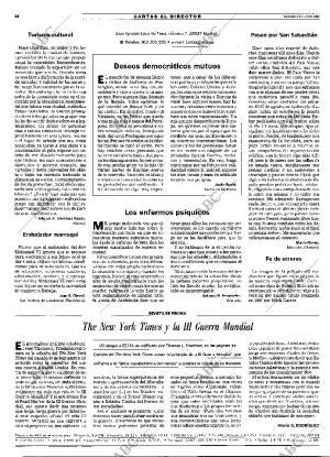 ABC MADRID 15-09-2001 página 14