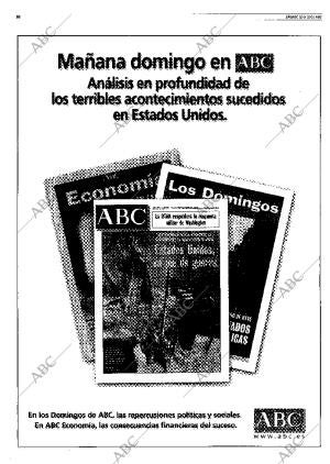 ABC MADRID 15-09-2001 página 18